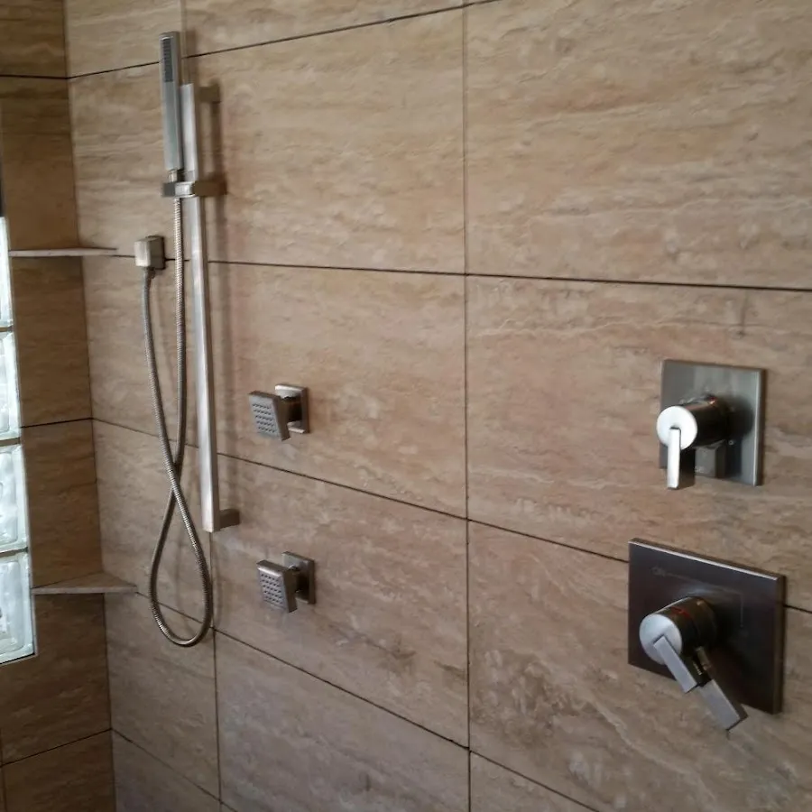 Shower fixture installation for Water Heater Replacement in Palmdale